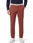 Hiltl katoenen broek rood bruin effen katoen