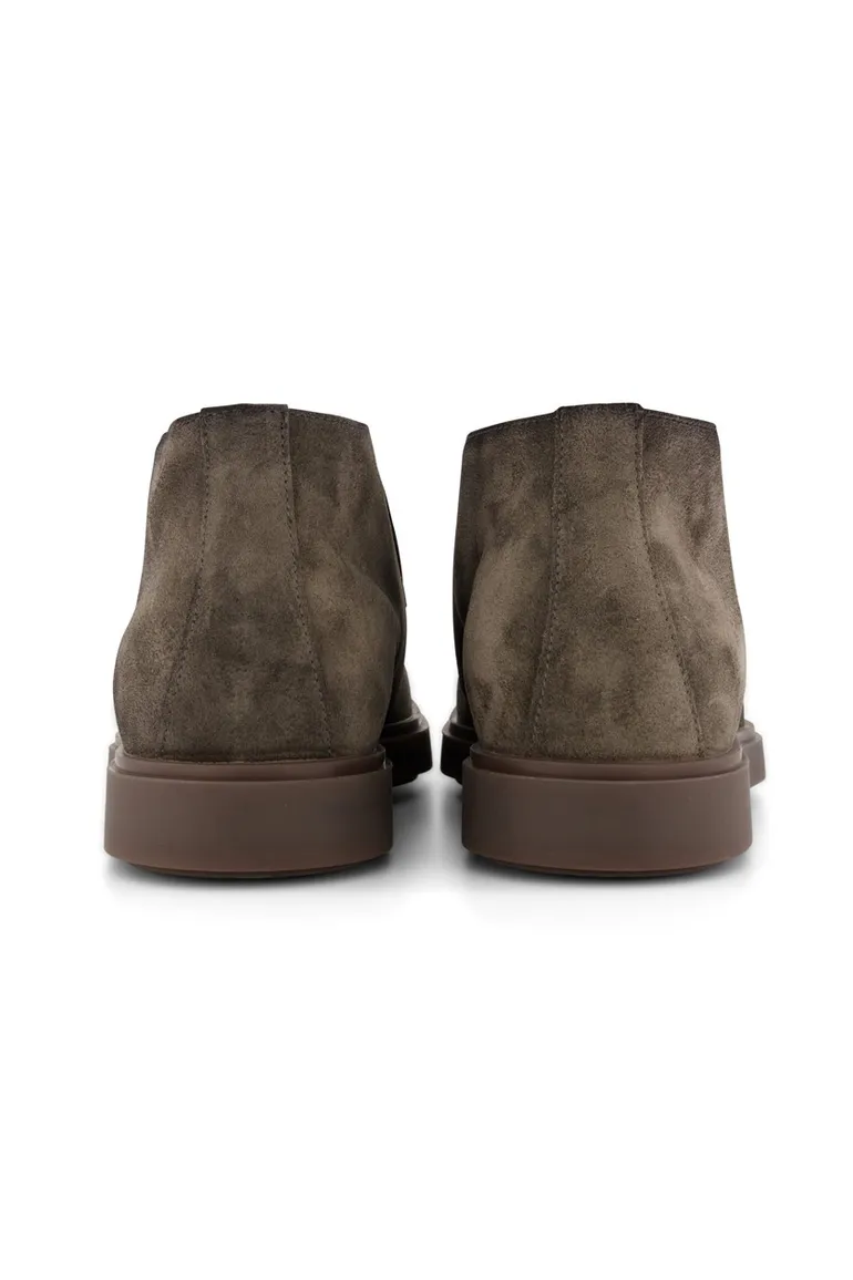 Leren schoenen Giorgio groen