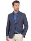 Wellington of Bilmore colbert normale fit blauw geruit