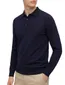 Hugo Boss Black polo normale fit donkerblauw effen