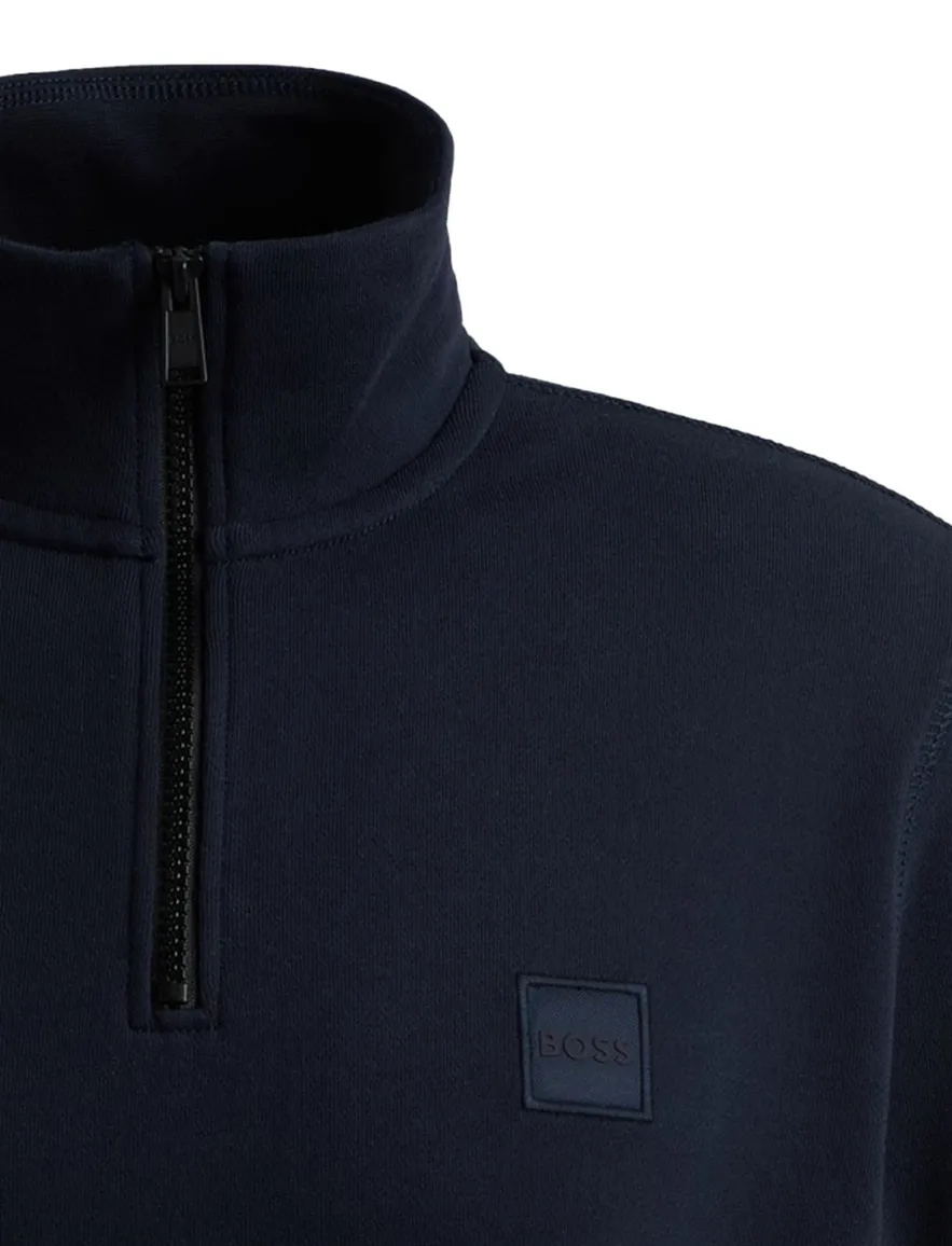 trui donkerblauw Boss orange