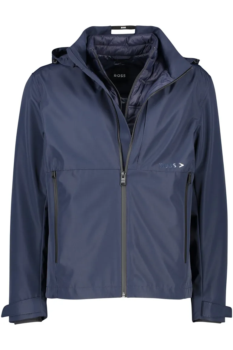 Boss Caller6 winterjas en bodywarmer in 1 donkerblauw