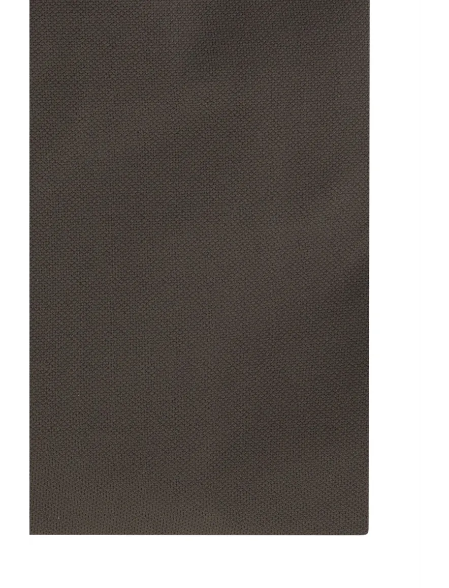 John Miller business overhemd slim fit bruin effen