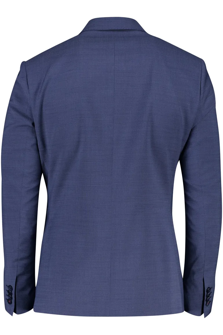 Roy Robson colbert blauw viscose Mix & Match