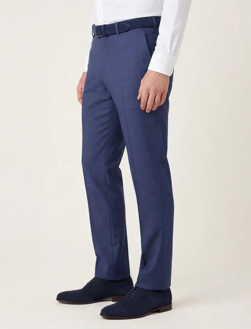 Roy Robson pantalon blauw Mix & Match viscose