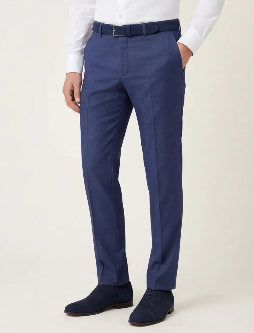 Roy Robson pantalon blauw Mix & Match viscose