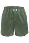 Deal boxershort effen katoen groen
