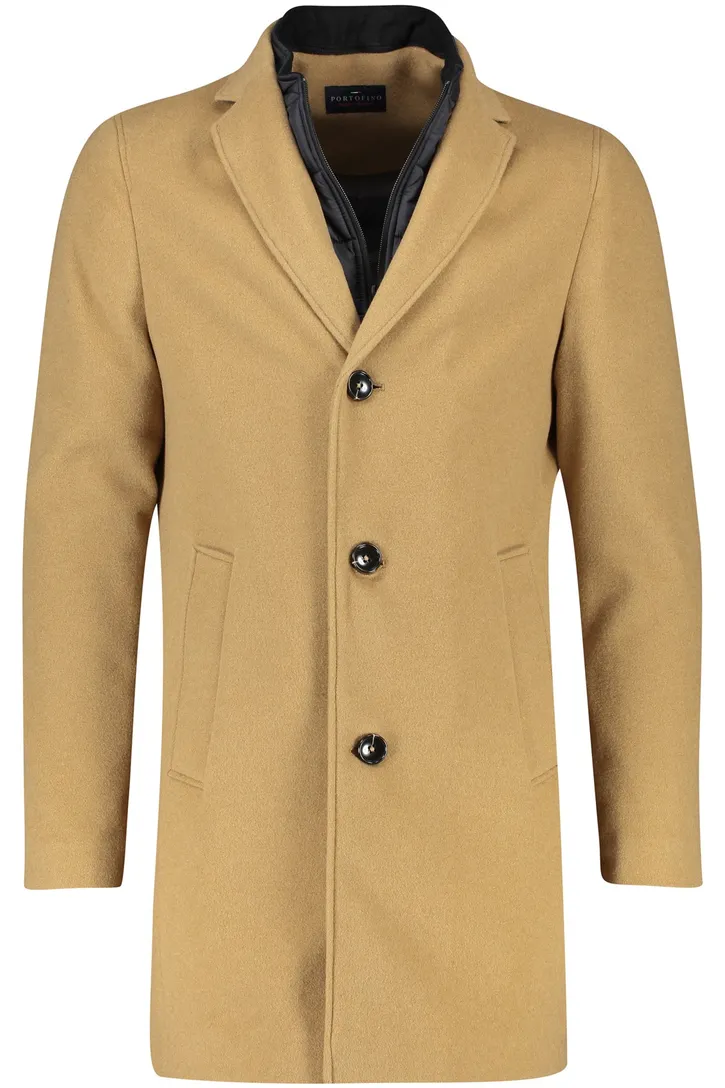 winterjas Portofino camel