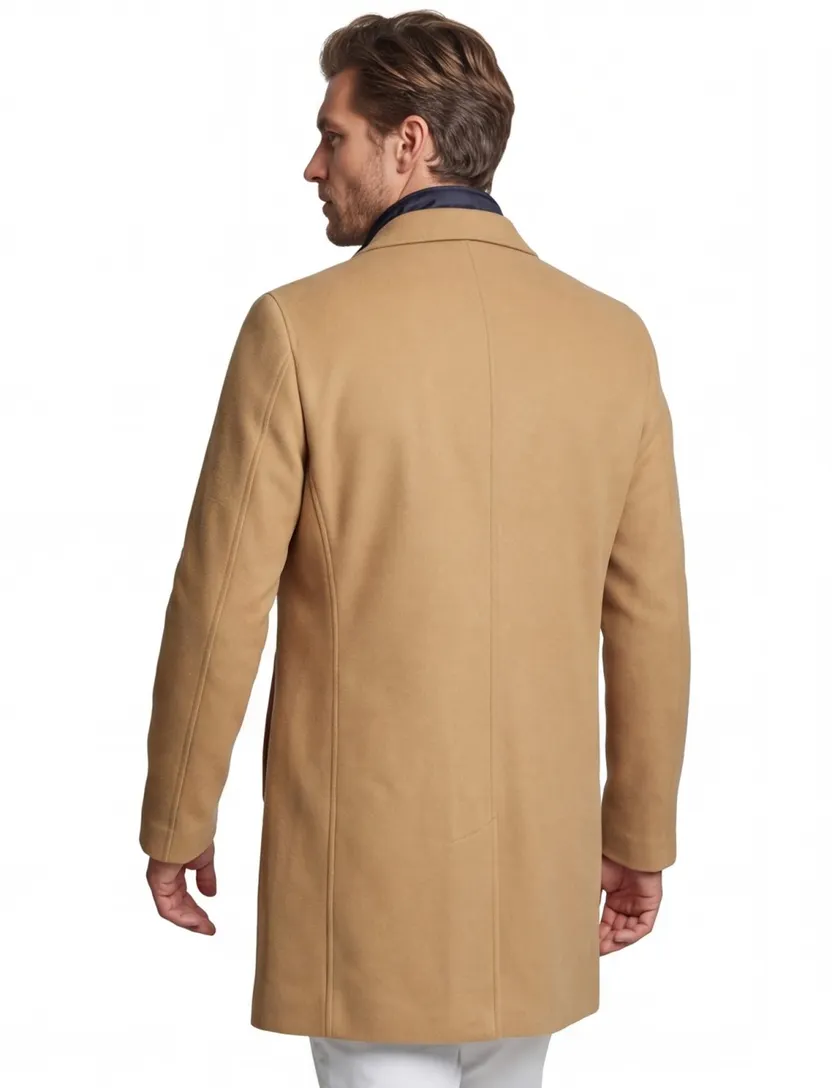 winterjas Portofino camel