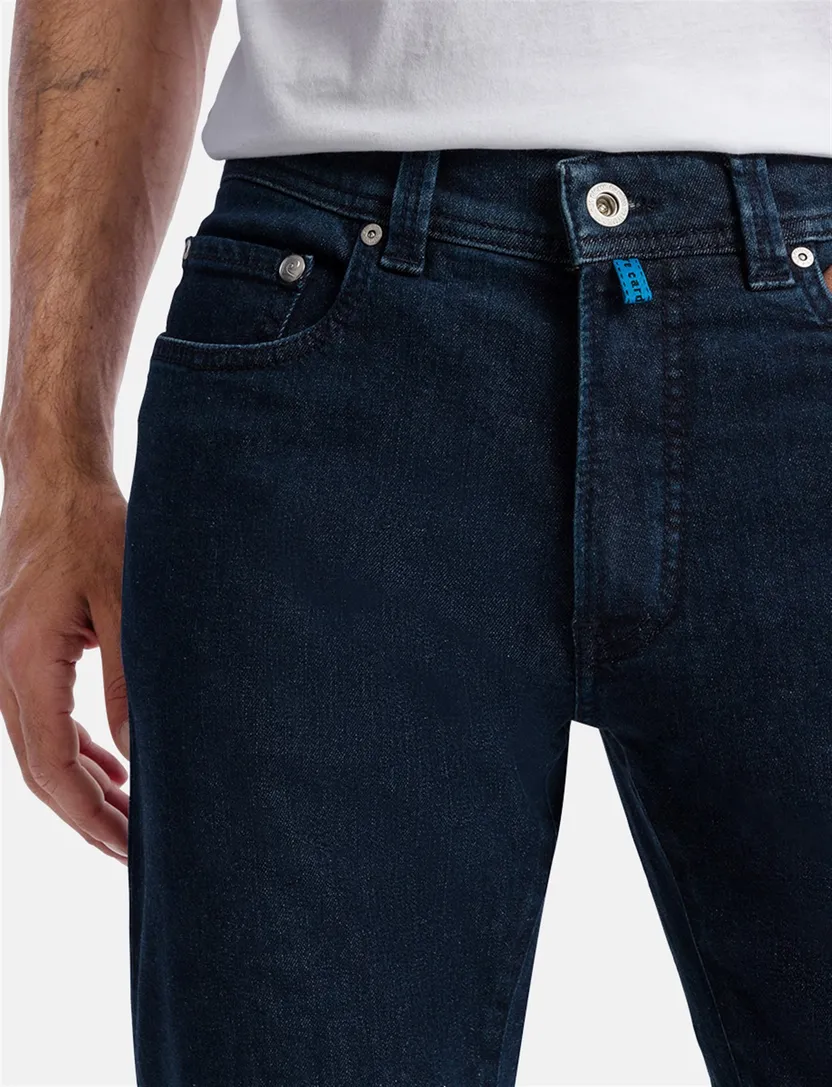 Pierre Cardin Lyon Tapered Future Flex jeans donkerblauw