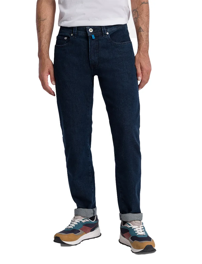 Pierre Cardin Lyon Tapered Future Flex jeans donkerblauw