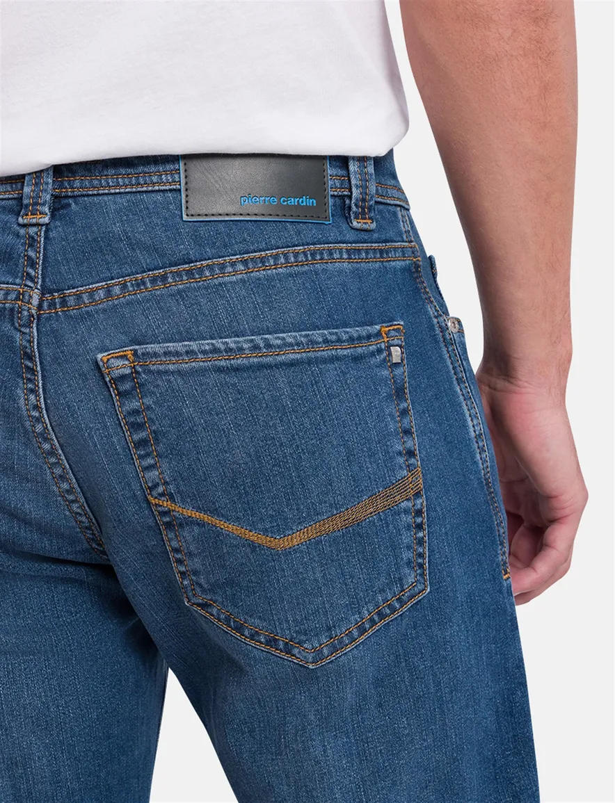 Pierre Cardin Pantalon 5-p blauw