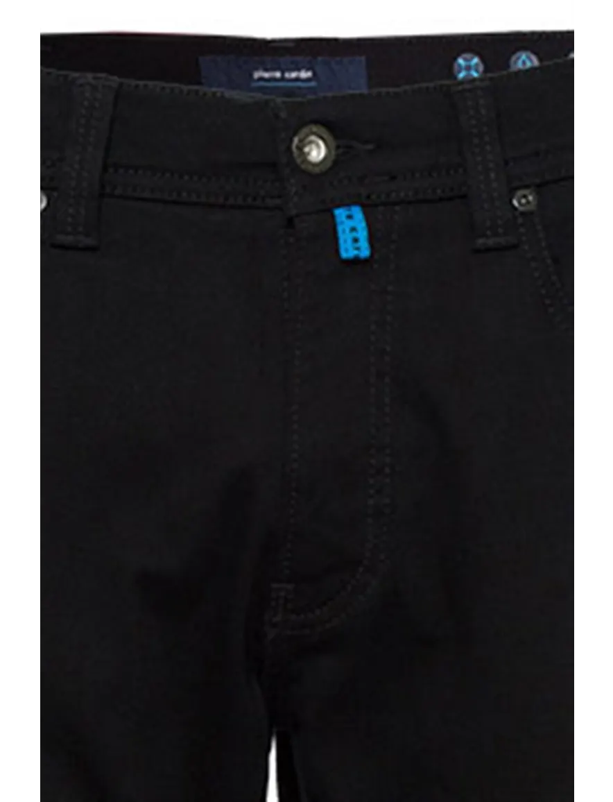 Pierre Cardin Lyon Tapered fit 5-pocket zwart