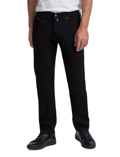 Pierre Cardin Pierre Cardin Future Flex Tapered Fit 5-pocket zwart