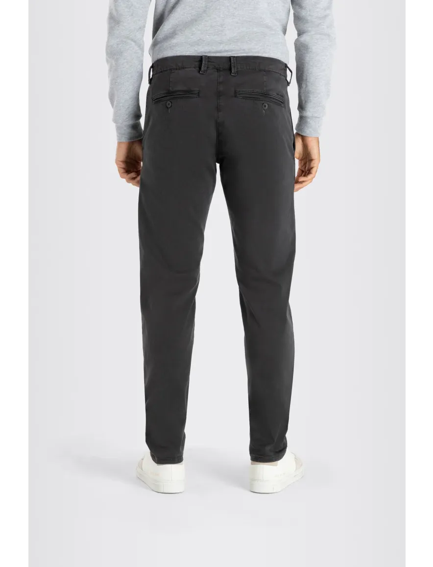 jeans Mac grijs effen katoen