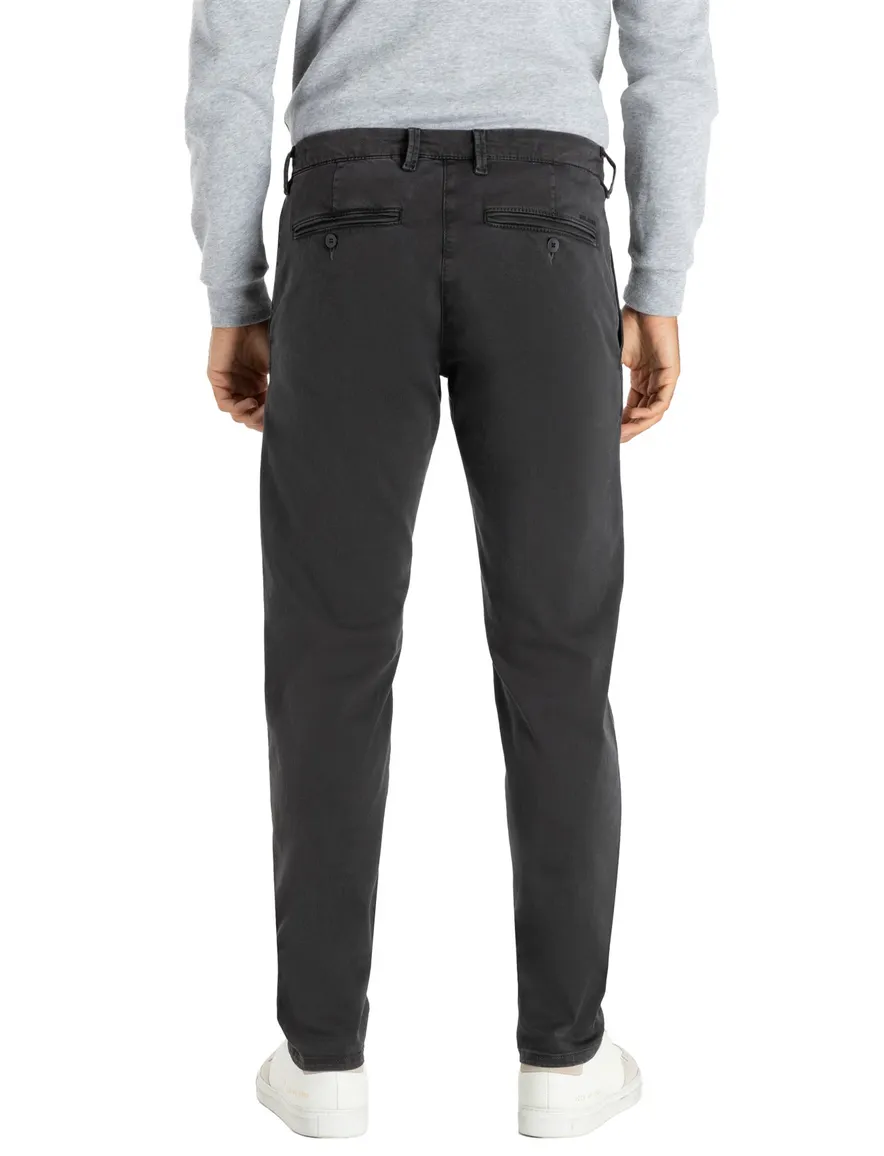jeans Mac grijs effen katoen