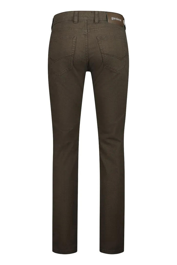 Gardeur jeans bruin katoen-stretch Sandro