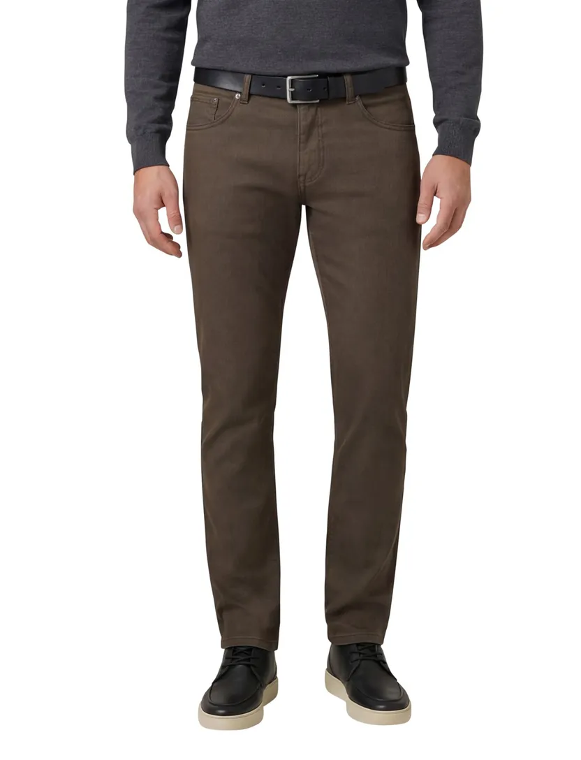 Gardeur jeans bruin katoen-stretch Sandro