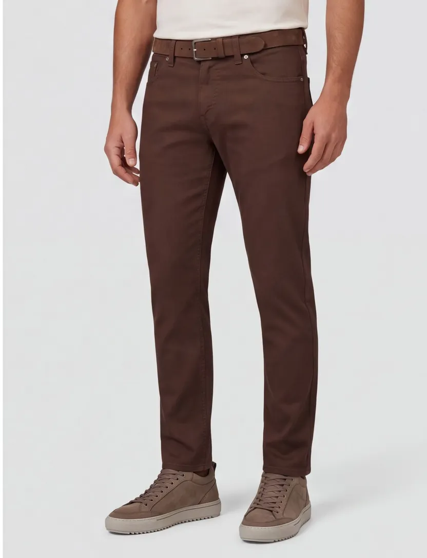 Gardeur jeans bruin effen katoen Sandro