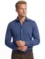 Olymp 24/Seven No. 6 super slim overhemd mouwlengte 7 blauw