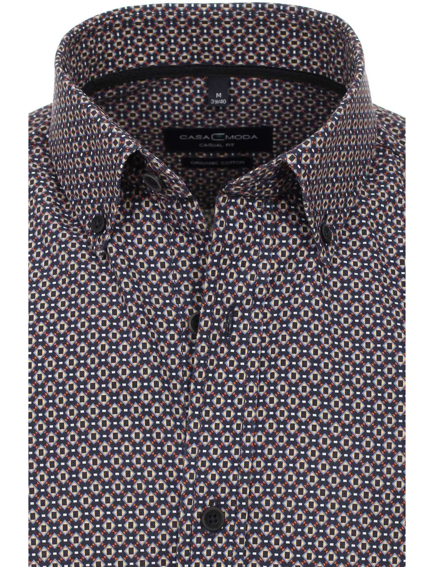 Casa Moda overhemd mouwlengte 7 button down