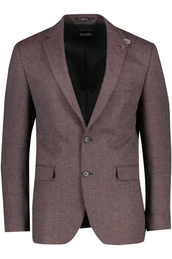 Digel Digel colbert wol normale fit rood