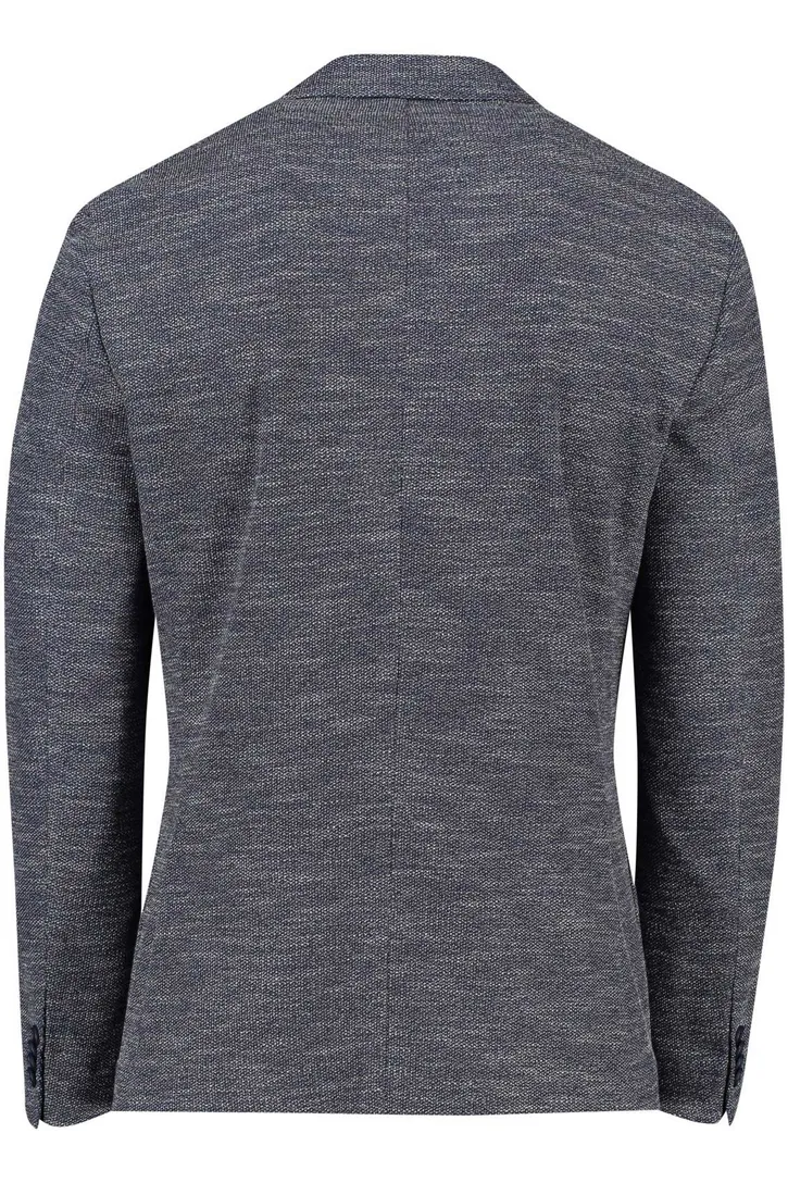 Digel colbert normale fit donkerblauw gemêleerd