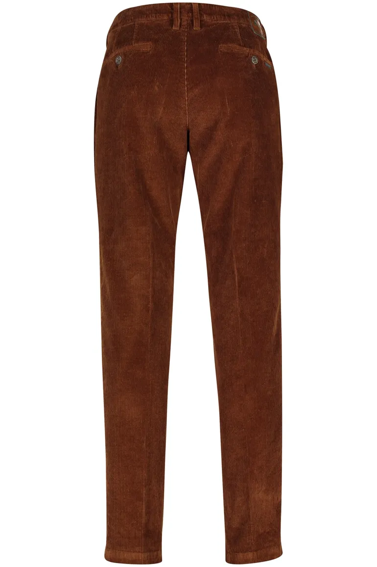M.E.N.S. Pantalon katoen bruin