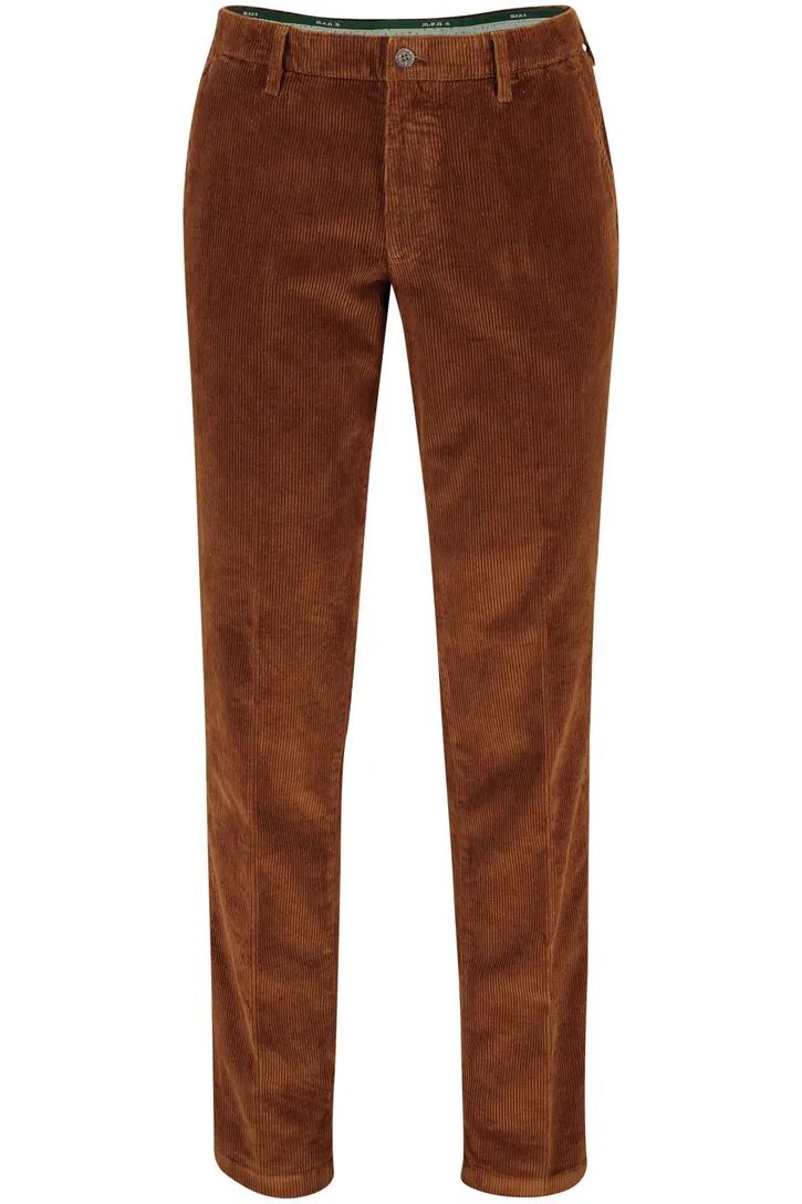katoenen broek M.E.N.S. Madison bruin