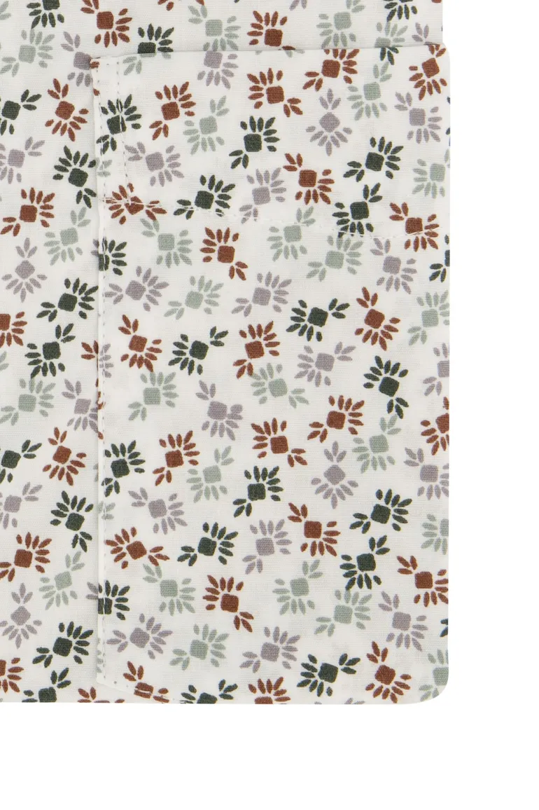 State of Art overhemd beige bloemenprint