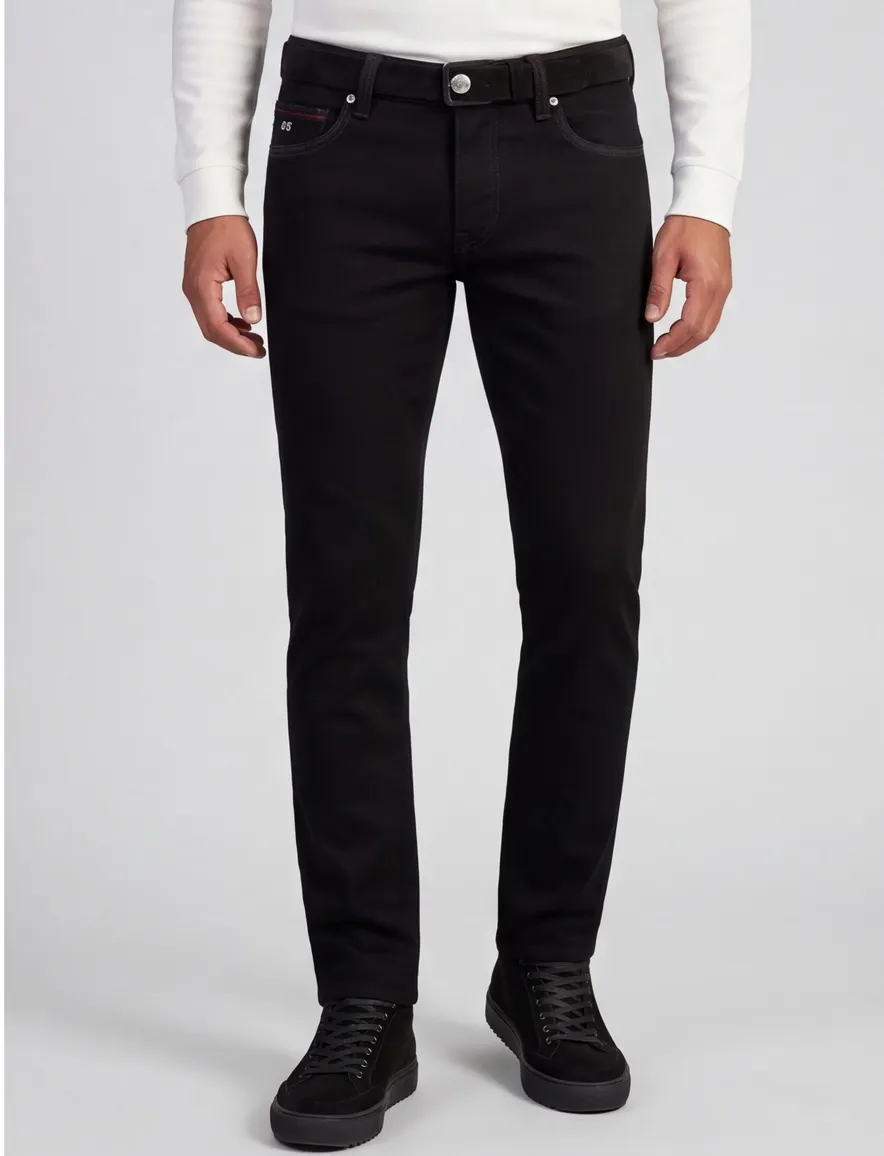 Tramarossa Leonardo Slim zwarte skinny spijkerbroek