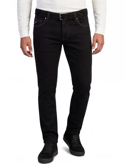 Tramarossa Broeken Tramarossa Leonardo Slim zwart skinny