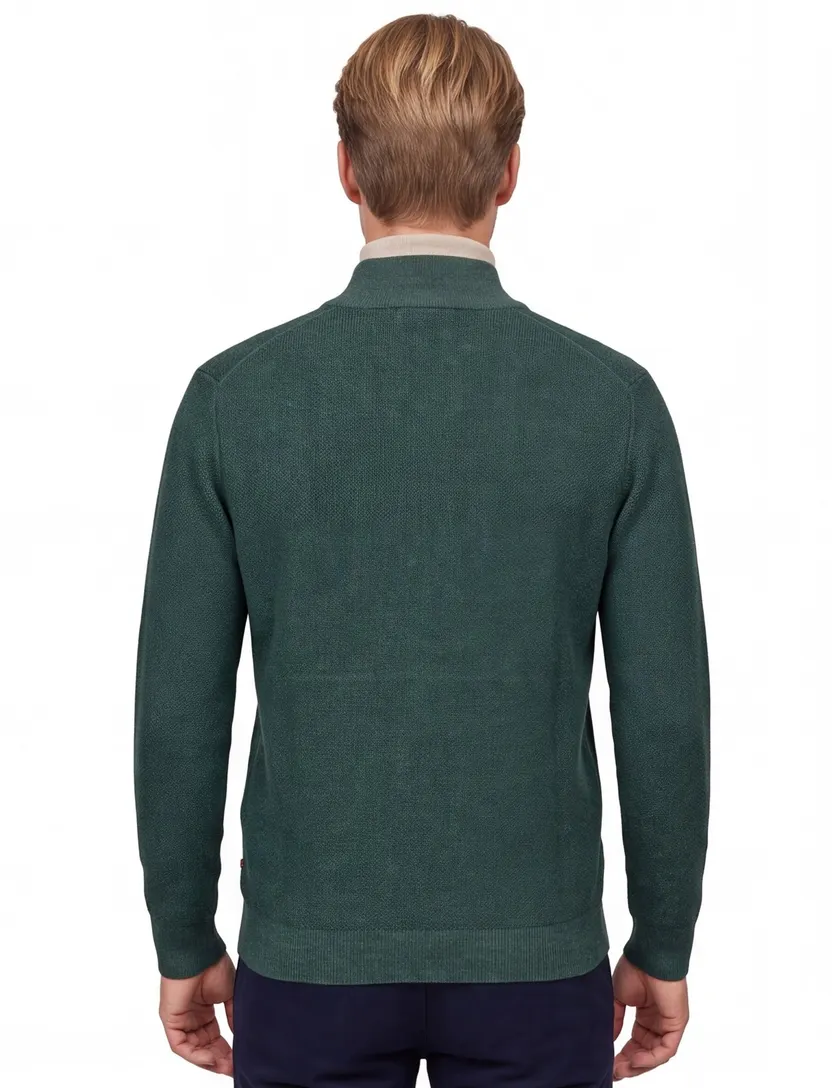Baileys vest groen katoen