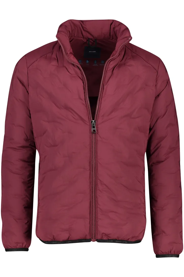 Pierre Cardin tussenjas effen rood