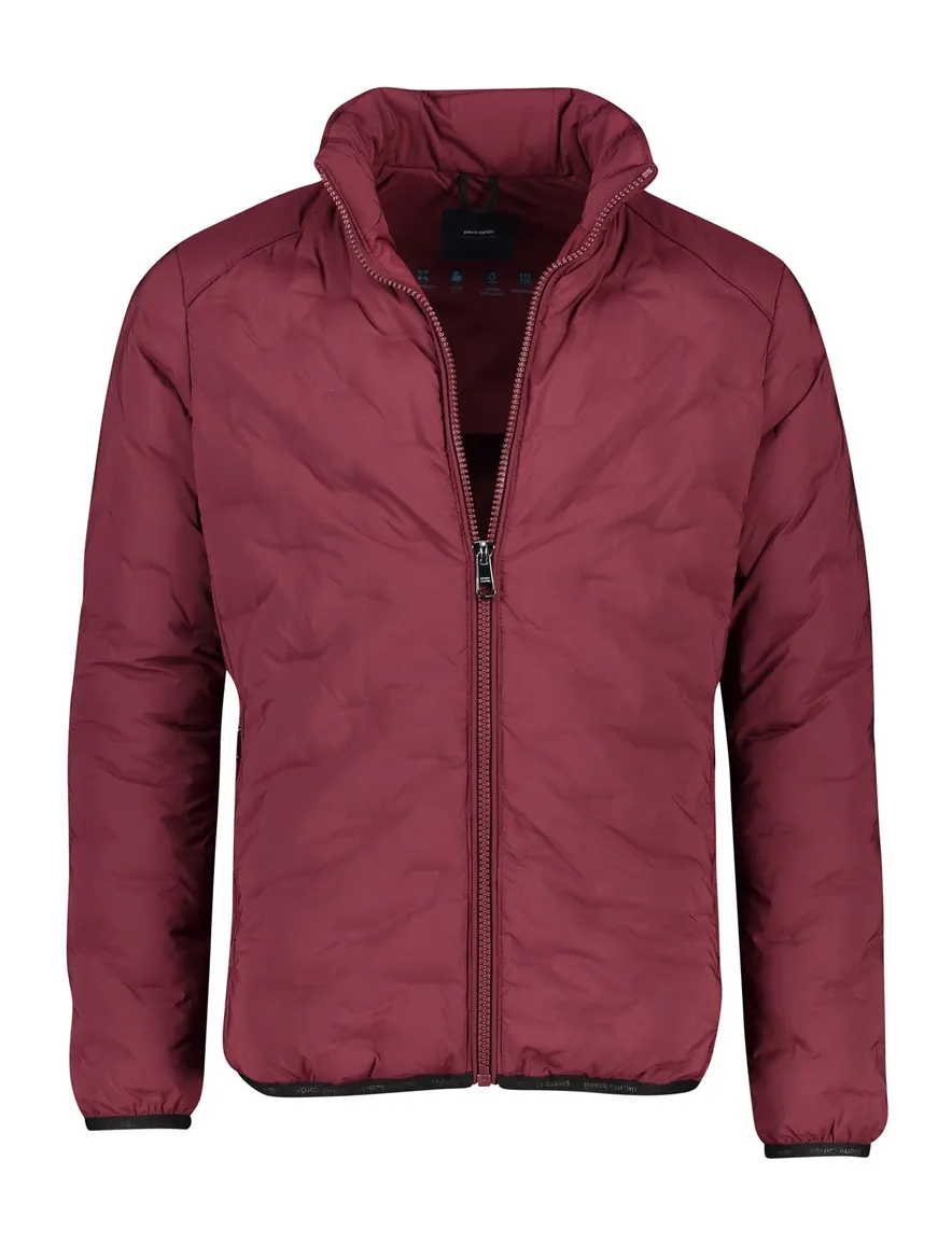Pierre Cardin tussenjas effen rood