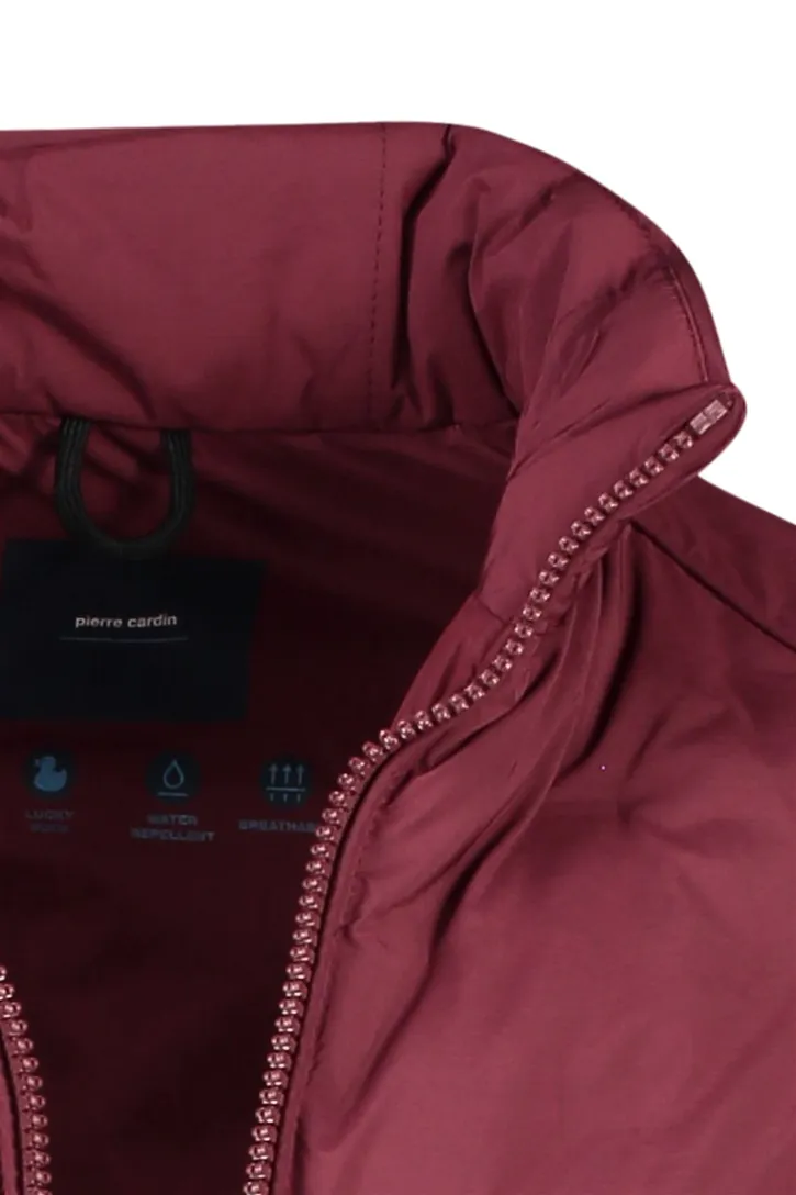 Pierre Cardin tussenjas effen rood