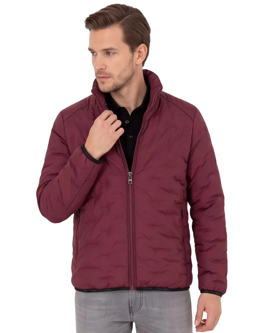 Pierre Cardin tussenjas effen rood
