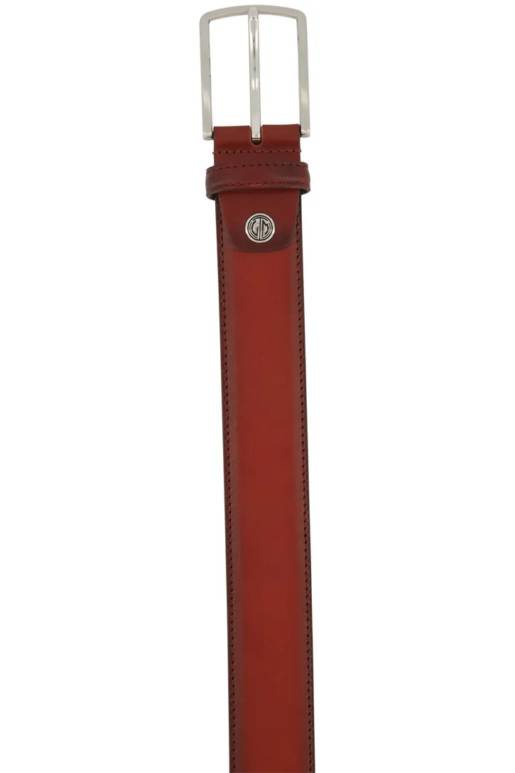 Lindenmann riem leer bruin leer