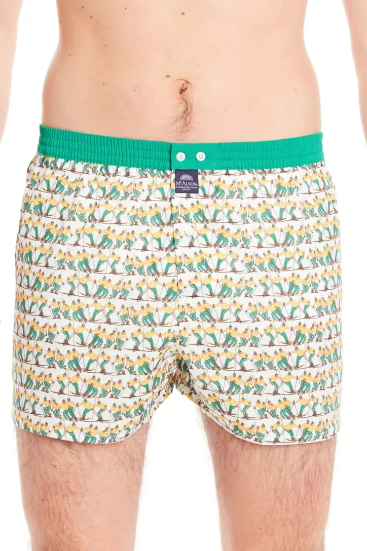 Mc Alson boxershort geprint skiër