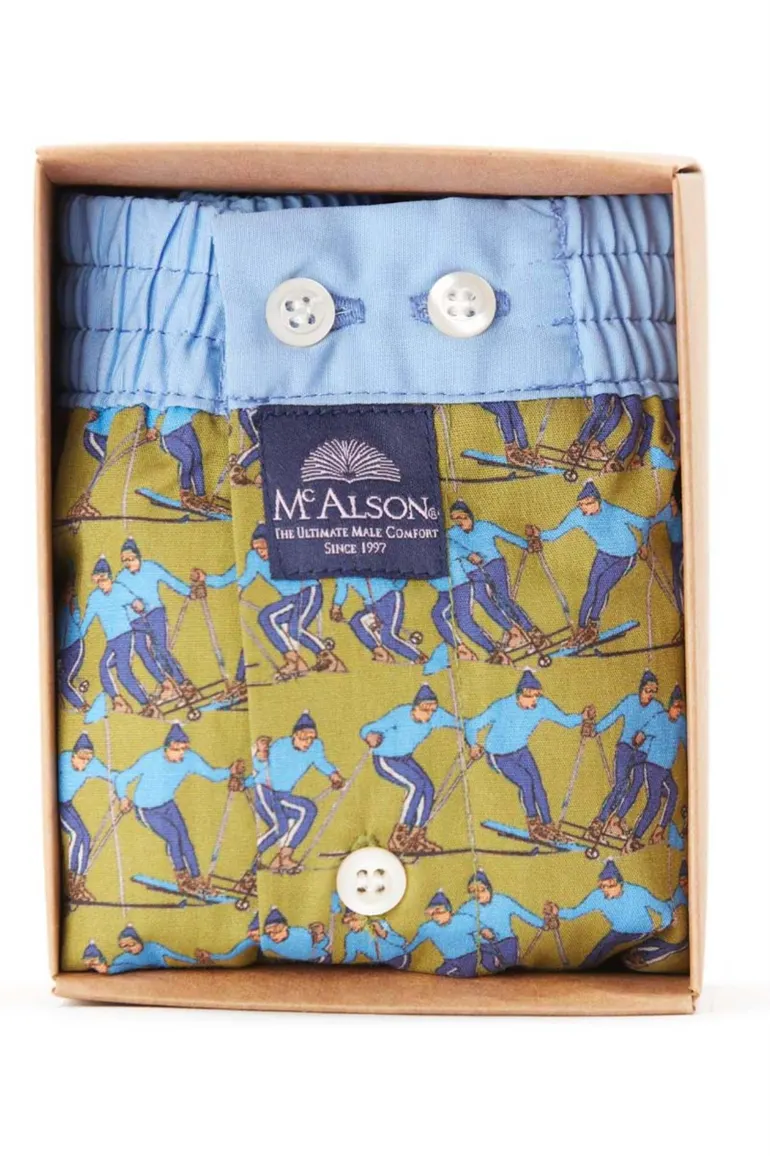 Mc Alson boxershort green ski