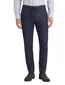 Alberto katoenen gemêleerd broek donkerblauw