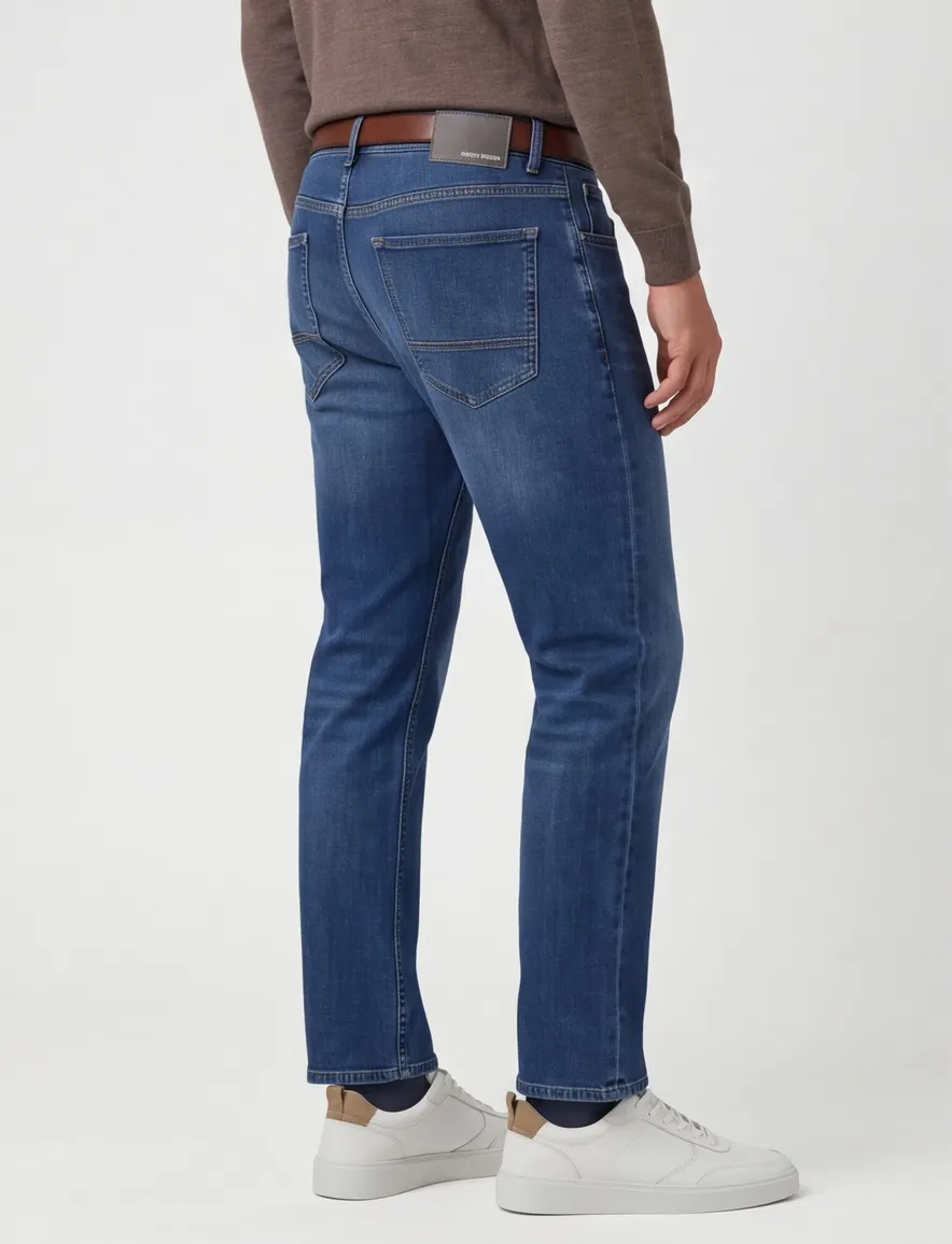 Broek Pierre Cardin donkerblauw C7 38530.8051