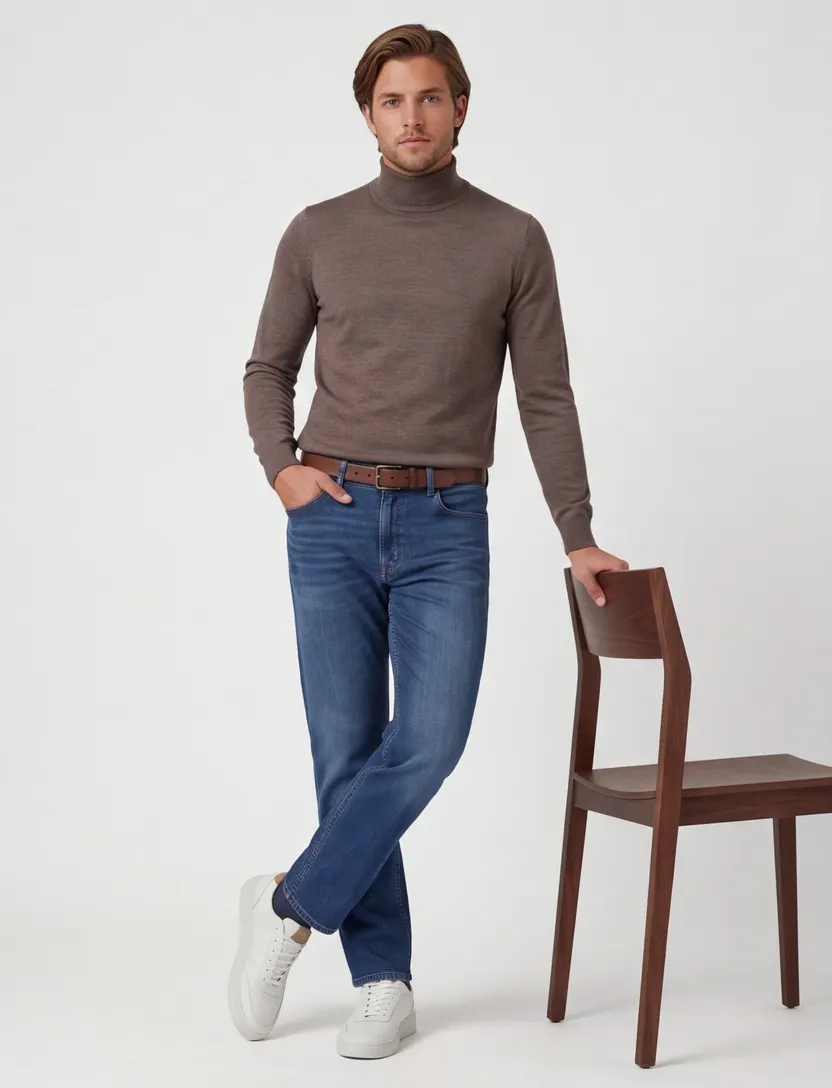 Broek Pierre Cardin donkerblauw C7 38530.8051