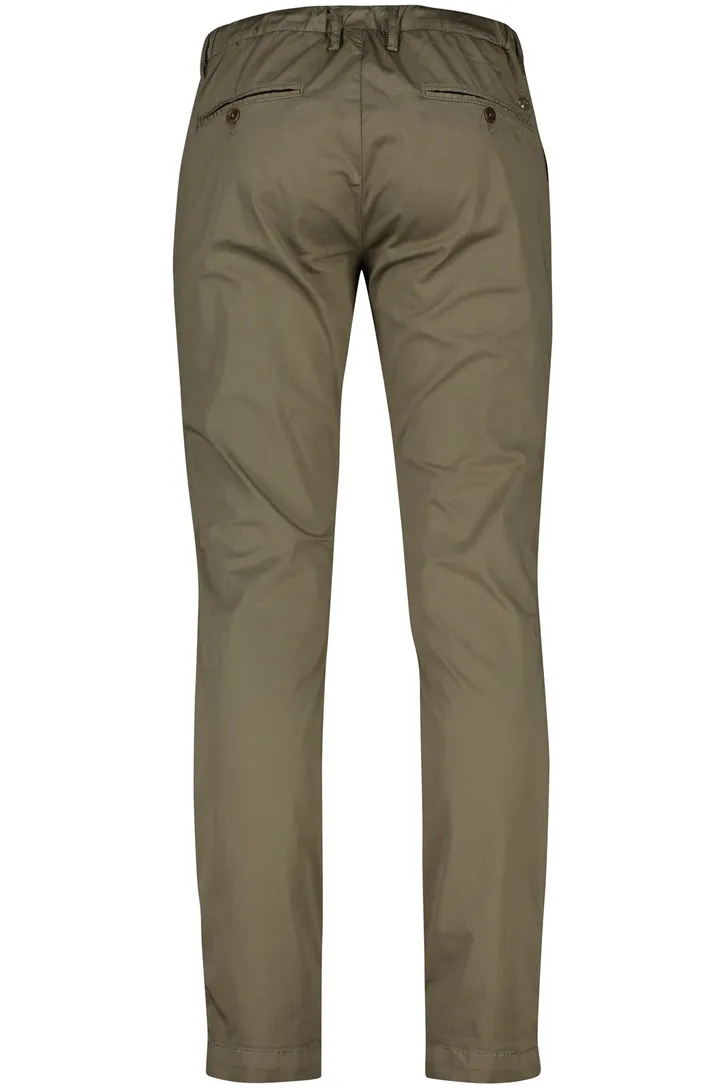 Chino Alberto bruin slim fit
