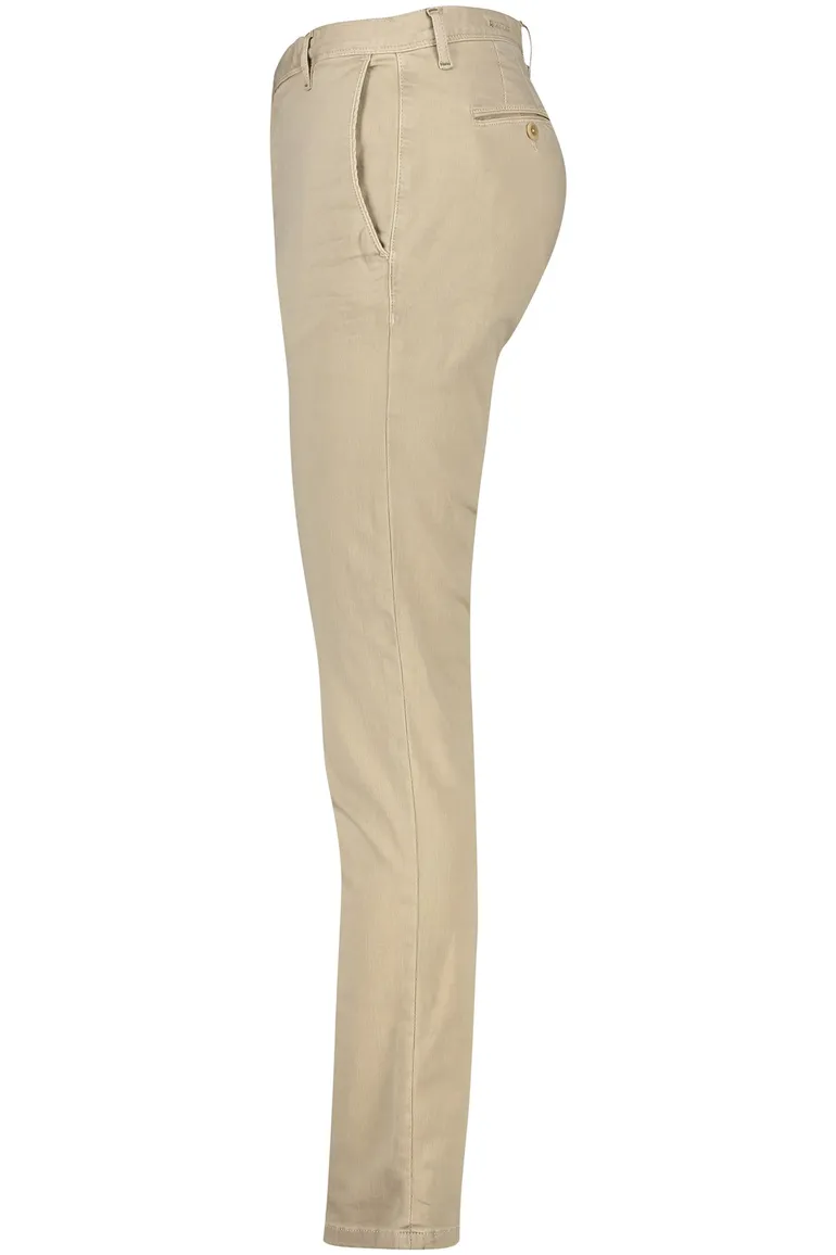 Alberto broek beige rob slim fit chino