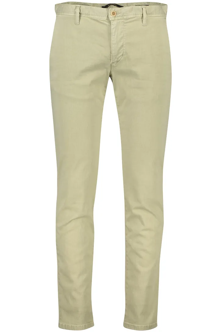 Alberto broek rob slim fit chino lichtgroen