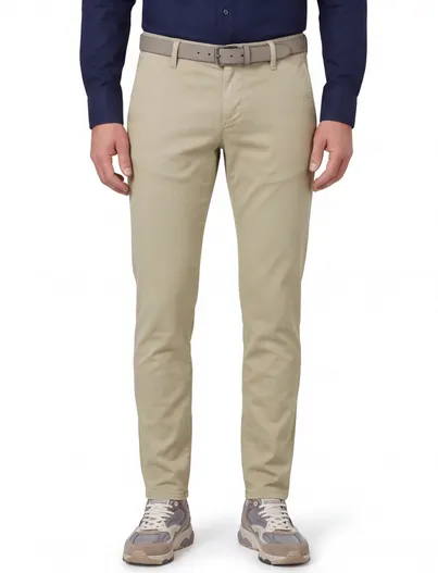 Alberto Alberto broek rob slim fit chino lichtgroen