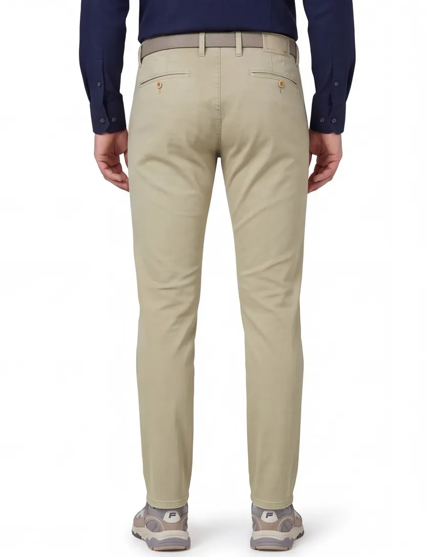 Alberto broek rob slim fit chino lichtgroen