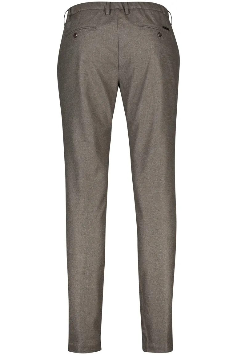 Alberto katoenen broek bruin