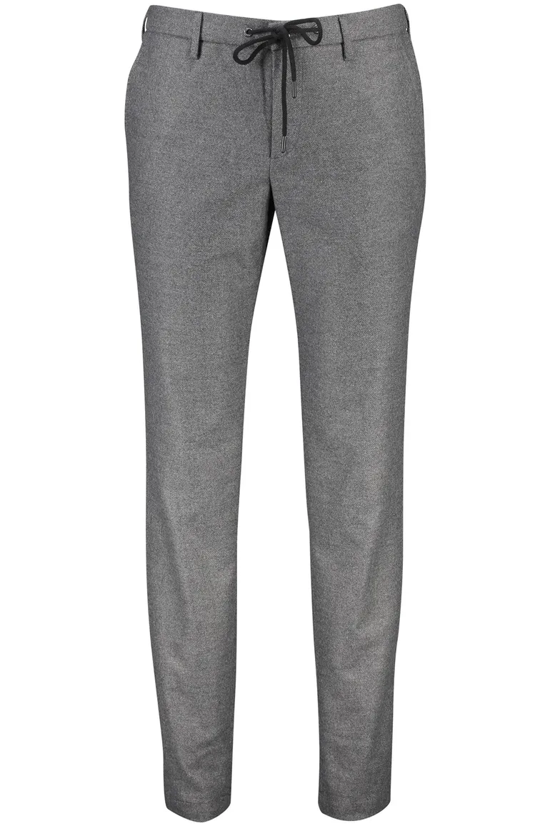 katoenen broek grijs Alberto